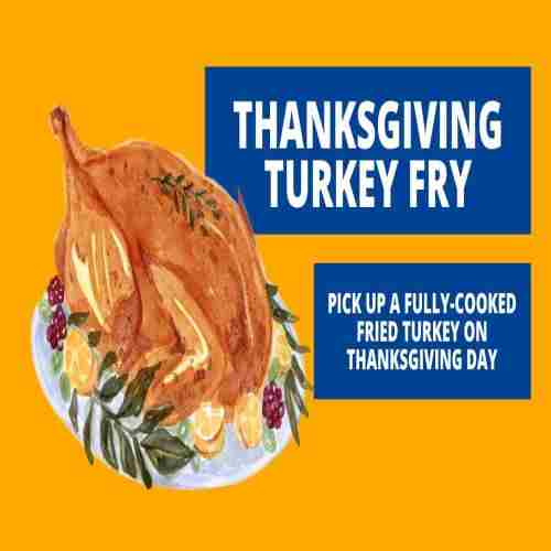 Annual Thanksgiving Turkey Fry in Columbia on 15 Oct