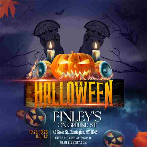 Finley's Of Greene Street Halloween party 2024 in Huntington on 25 Oct