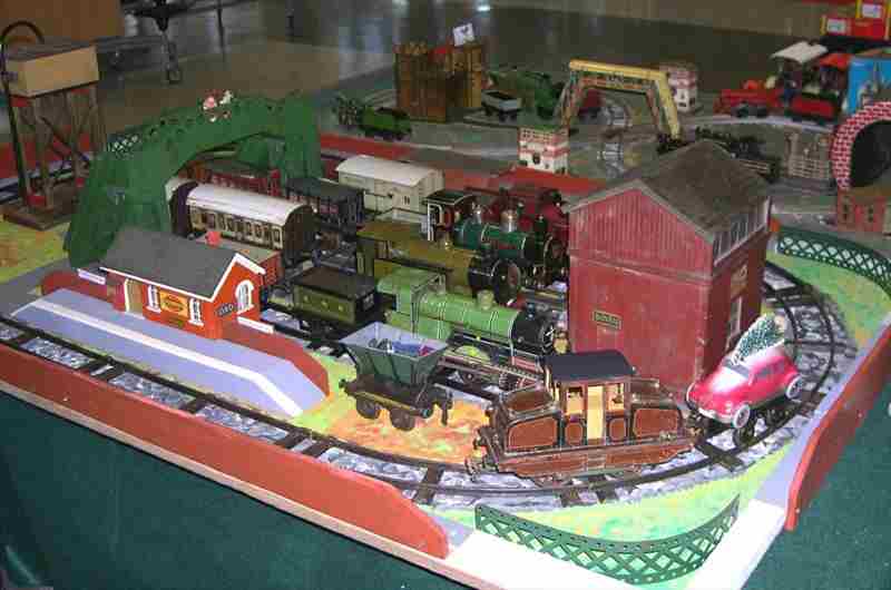 Vintage Hornby train show in Highbridge on 26 Oct