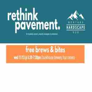 rethink pavement with brews, TrueGrid, and Montana Hardscape Hub in Bozeman on 13 Nov