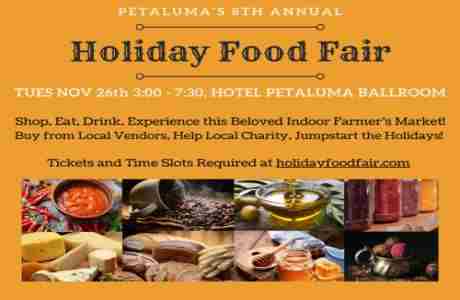 Holiday Food Fair in California on 26 Nov