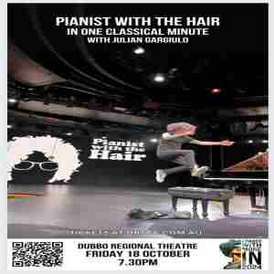 Julian Gargiulo aka Pianist with the Hair in Sydney on 17 Oct