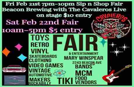 2 Day Fair & Entertainment Feb21st&22nd 2025 Fri Sip N Shop w/Cavaleros Live on stage.Sat Fair. in Sidney on 21 Feb