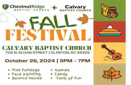 Clinton Community Fall Festival in South Carolina on 26 October 2024