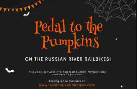 Pedal to the Pumpkins Haunted Railbike Ride! in Cloverdale on 25 Oct