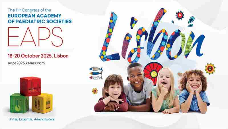 EAPS 2025 - 11th Congress of the European Academy of Paediatric Societies in Lisboa on 18 Oct