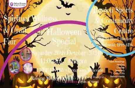 Halloween Special - Spiritual Wellness and Craft Fair in Reydon on 26 Oct