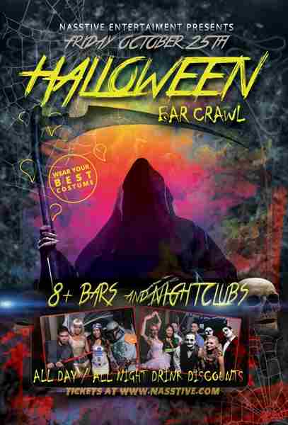 Huntington Beach Zombie Crawl - Halloween Bar Crawl - Friday, October 25th! in Huntington Beach on 25 Oct