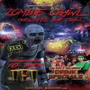 Austin Zombie Crawl - Halloween Bar Crawl - Saturday October 26th in Austin on 26 October 2024