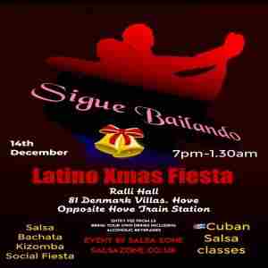 Sigue Bailando Latino Xmas Fiesta in Brighton and Hove on 14 December 2024