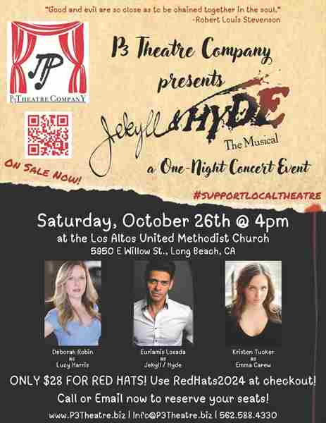 Jekyll and Hyde the Musical, in Concert in Long Beach on 26 Oct