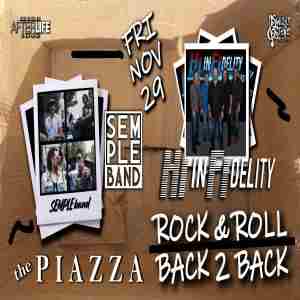 Hi Infidelity B2B Semple Band at Piazza in Aurora on 29 Oct