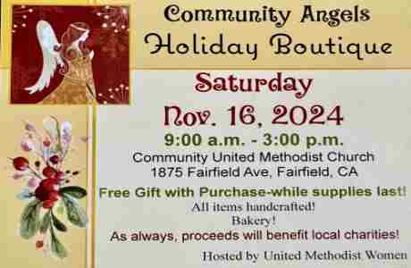 Community Angels Holiday Boutique in Fairfield on 16 Nov