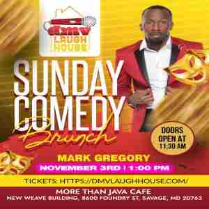 Sunday Comedy Brunch in Savage on 3 Nov