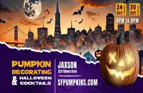 Pumpkin Decorating and Halloween Cocktails in California on 24 Oct