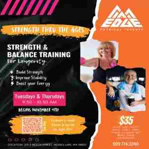 Strength Thru The Ages 50+ Fitness Class in Moses Lake on 5 Nov