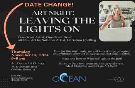 Art Night! Leaving The Lights On - Christina Doelling in Ormond Beach on 14 Nov