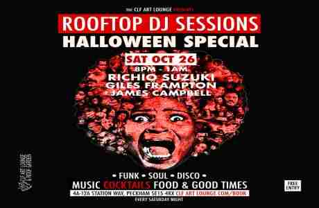 Rooftop DJ Sessions Halloween Special in London on 26 Oct