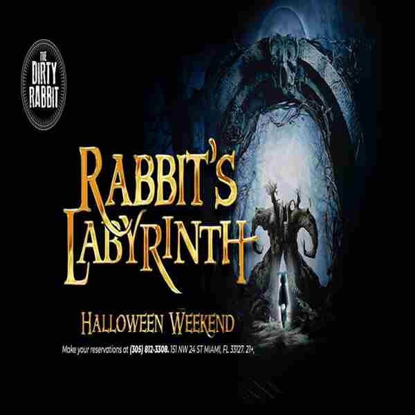 HALLOWEEN PARTY @ THE DIRTY RABBIT in Miami on 31 Oct