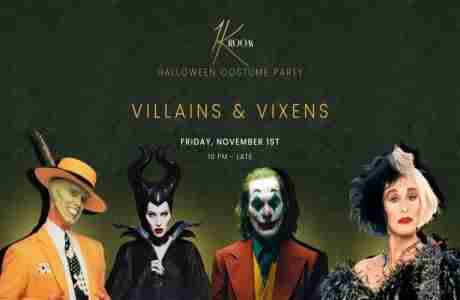 VILLAINS AND VIXENS Costume Party @ ONE K ROOM SPEAKEASY in Miami on 1 Nov