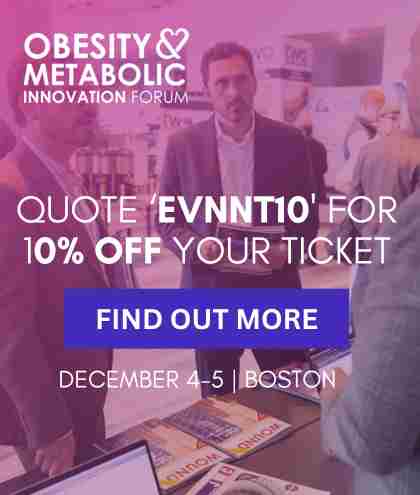 Obesity and Metabolic Innovation Forum in MA on 4 Dec