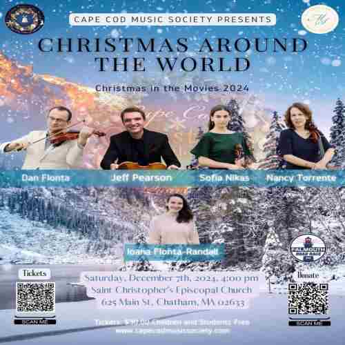 Christmas Around The World 2024 - Christmas In The Movies in Chatham on 7 Dec