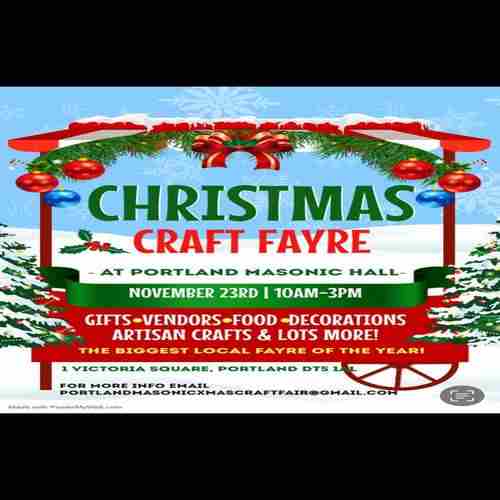 Portland Masonic Christmas Craft Fair in Portland on 23 Nov