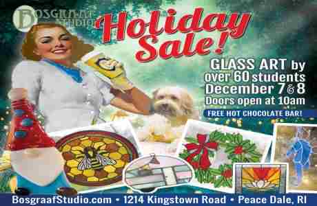 Student Stained Glass Art Sale and Hot Chocolate Happening in South Kingstown on 7 Dec