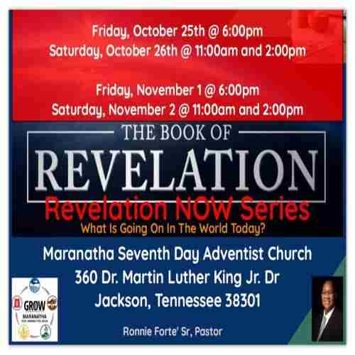 Revelation NOW in Jackson on 25 Oct