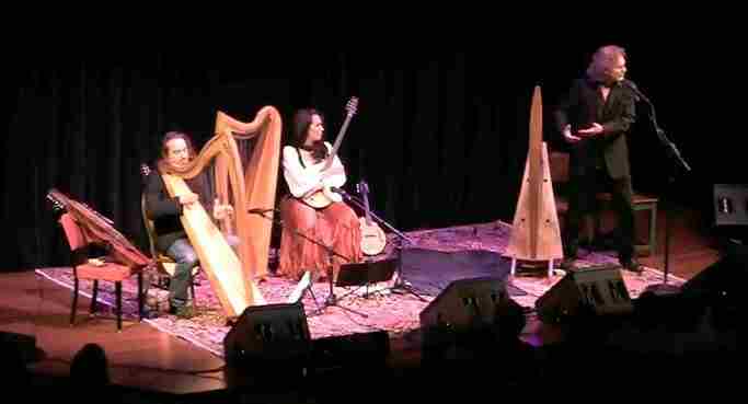 Patrick Ball - Legends of the Celtic Harp - with Lisa Lynne and Aryeh Frankfurter in Tualatin on 9 Nov