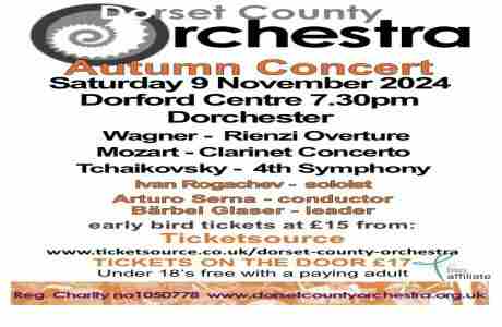 Dorset County Orchestra in Dorchester on 9 Nov