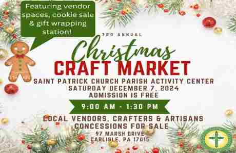 Saint Patrick Church Christmas Craft Market in Carlisle on 7 Dec