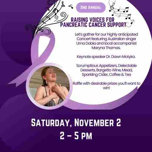 Raising Voices for Pancreatic Cancer Support in Soquel on 2 Nov