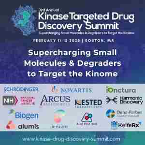 3rd Kinase Targeted Drug Discovery Summit in Boston on 11 Feb