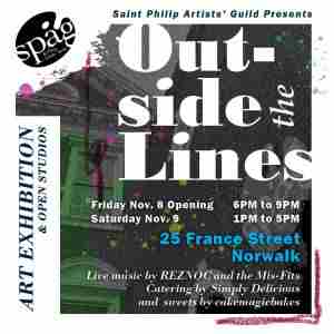 St. Philip Artists Guild (SPAG) Presents Fall Art Show "OUTSIDE THE LINES" in Connecticut on 8 Nov