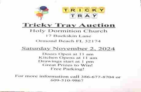 Holy Dormition Church Sponsors Tricky Tray in Florida on 2 Nov