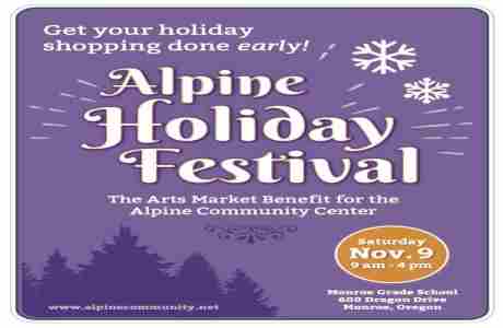 Alpine Holiday Festival in Monroe on 9 Nov