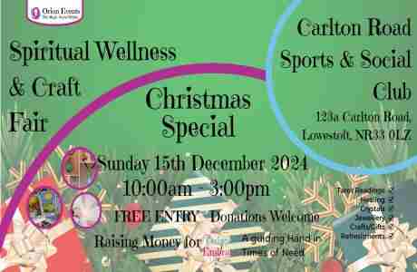 Christmas Special - Spiritual, Wellness and Craft Fair in Lowestoft on 15 Dec