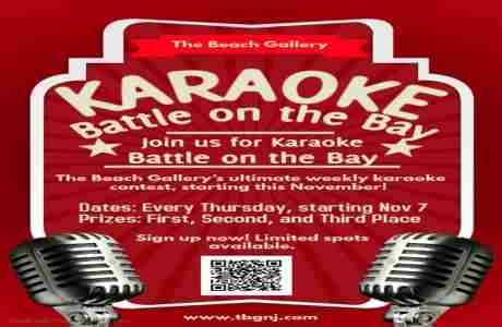 Karaoke Battle on the Bay in Keansburg on 7 Nov