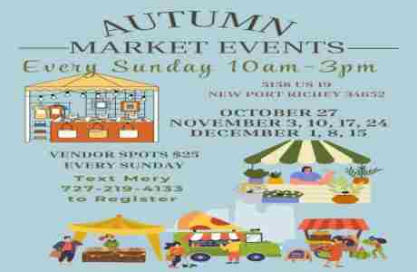 Autumn Sundays Market Events in New Port Richey on 28 October 2024