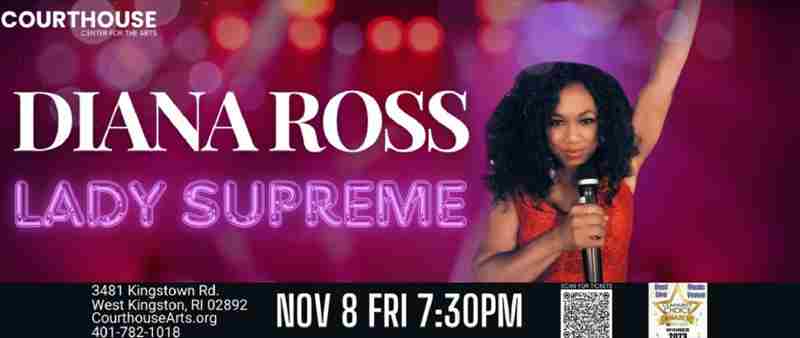 Lady Supreme: A Diana Ross Experience in West Kingston on 08 November 2024