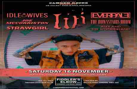 Camden Rocks All Dayer - LIP, IDLE WIVES and more at Fiddler's Elbow in London on 16 Nov