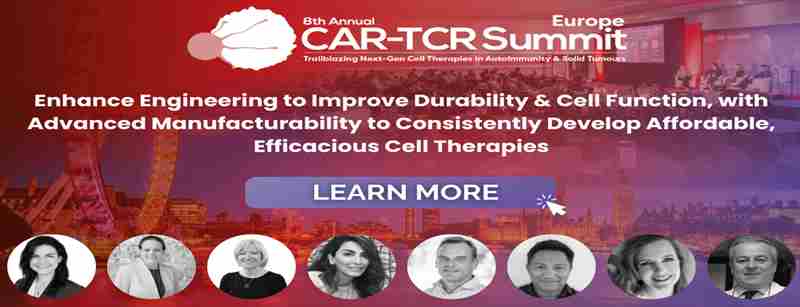 8th CAR-TCR Europe Summit in London on 25 Feb