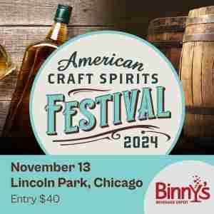 American Craft Spirits Festival in Chicago on 13 Nov