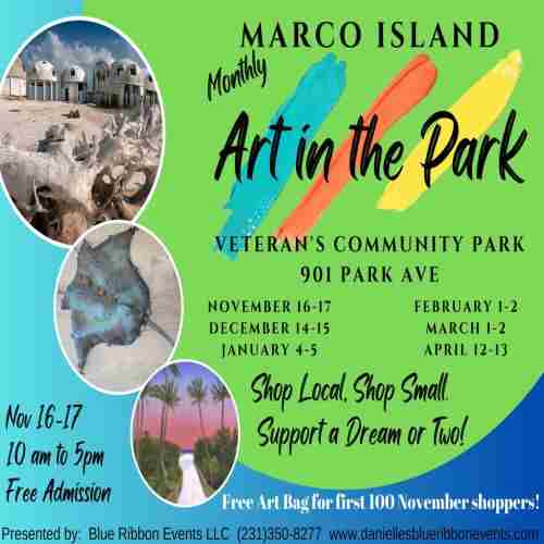 Marco Island Art in the Park - November in Marco Island on 16 Nov