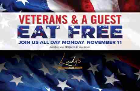 Veterans Eat Free at The Brook in Seabrook on 11 Nov