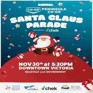 42nd Peninsula Co-op Santa Claus Parade presented by Chek in British Columbia on 30 Nov