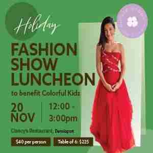 Fashion Show and Luncheon in Massachusetts on 20 Nov