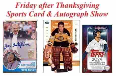 Friday after Thanksgiving Sports Card Show in Mansfield on 29 Nov