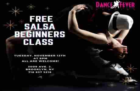 FREE Salsa Dance Class Beginner in Brooklyn on 12 Nov